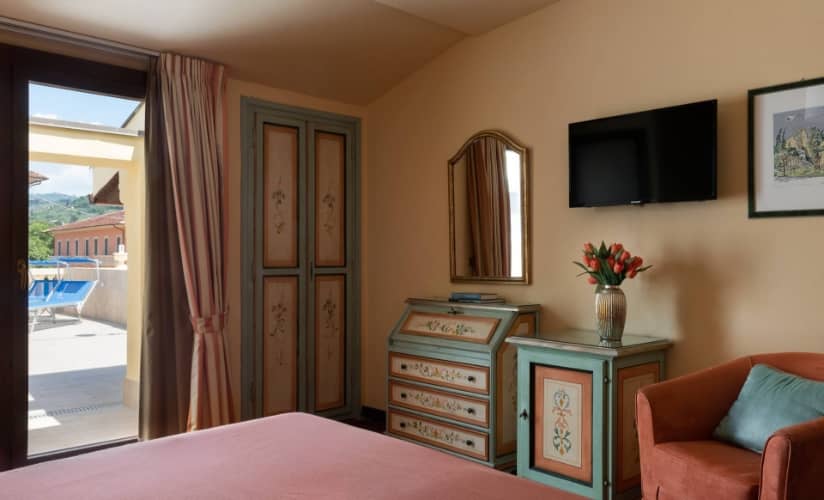 Parma E Oriente Montecatini Camere Hotel Suite Terrazza 02